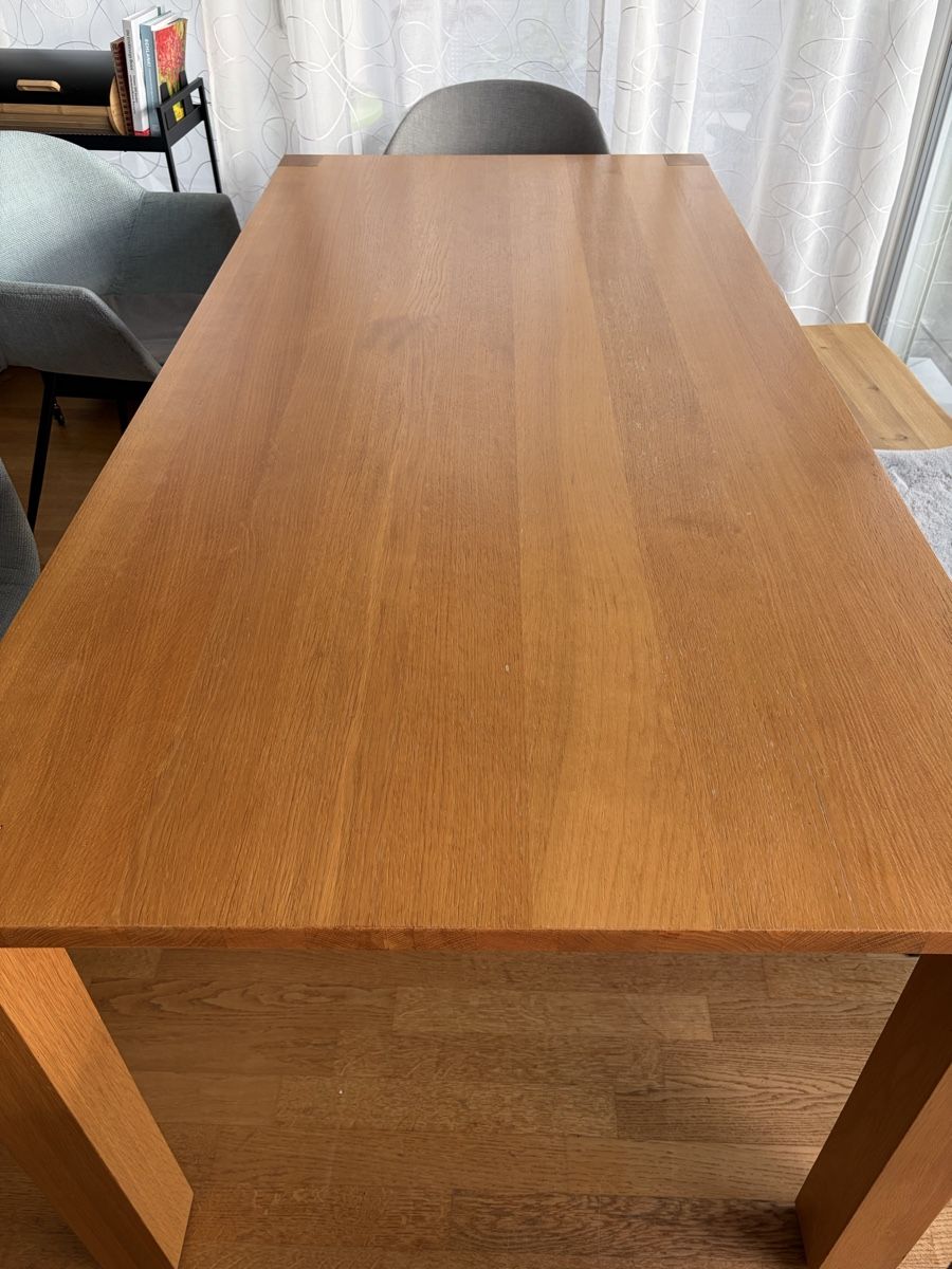 Tables: Esstisch Eiche 200x95 cm – D'occasion à Hindelbank par Remconora18 4