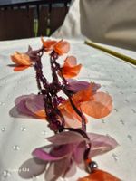 Handgefertigte Organza-Blumenkette – neuer Stil!