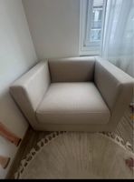 Bequemer Sessel / Loungesessel – Beige