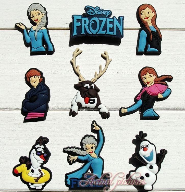 Tutte le decorazioni: Frozen : 18 shoe charms jibbitz – Nuovo e nell'imballaggio originale da Lutry venduto da kylab7
