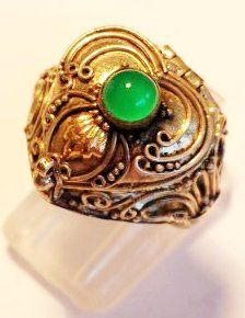 Anelli: Dosen Fingerring mit Smaragd – Nuovo (secondo la descrizione) da Zürich venduto da adriben 7