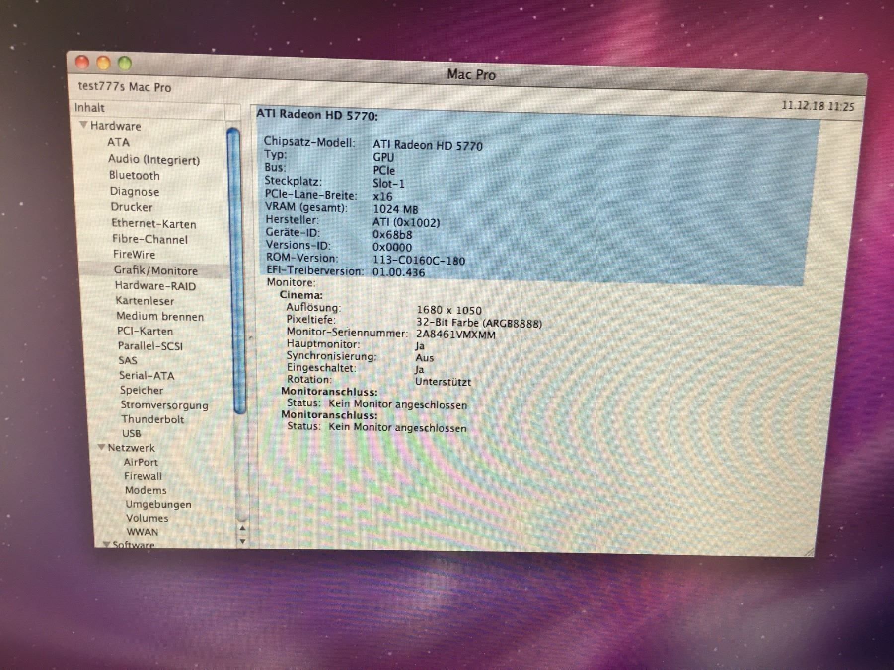 Apple PCs: Mac Pro 4.1 8Core 2.26 Snow Leopard 10.6 – Gebraucht aus St. Margarethen TG von Mac-PC 3