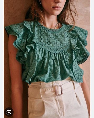 Sezane Bluse / Top Gr. S (eher M)