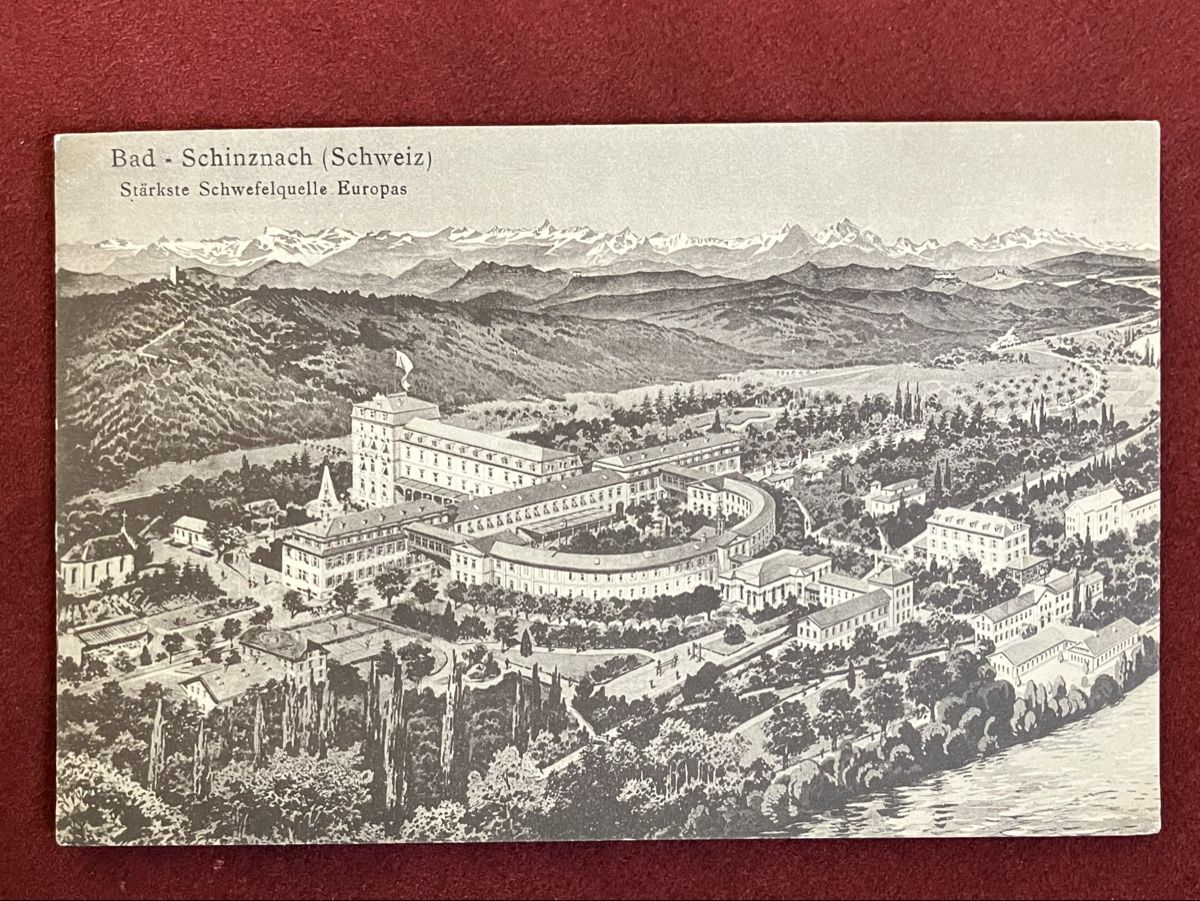 Cartoline postali: Alte Ansichtskarte Bad Schinznach AG,1923 – Usato da Bauma venduto da Baumer71