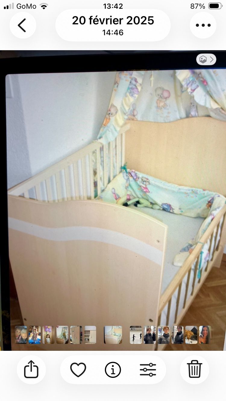 Fasciatoi & Accessori: Chambre de bébé bon état avec matelas – Usato da Echarlens venduto da ang_28pp 5