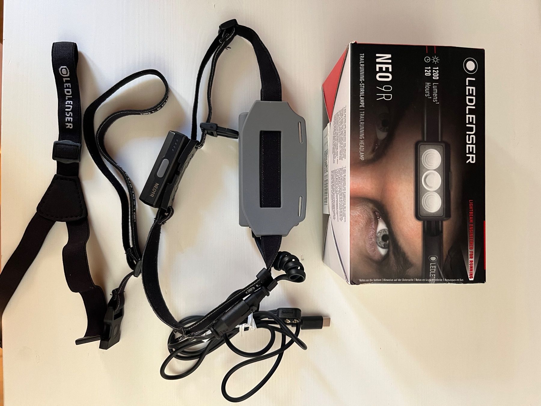 Ledlenser Lampade: Ledlenser Neo 9R – Nuovo (secondo la descrizione) da Tamins venduto da touing 1