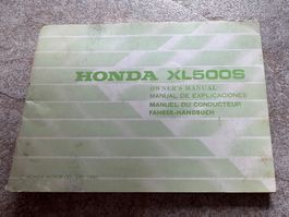 Honda XL 500 S / XL500 S 1980