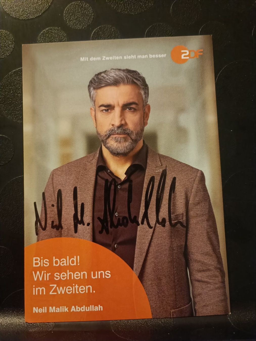 Autografi: Neil Malik Abdullah - signiert - Blutige Anfänger – Usato da Menziken venduto da Artographs