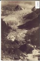 Vue generale de la Vallee du Trient et le Glacier