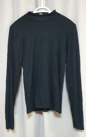 Pull noir fin