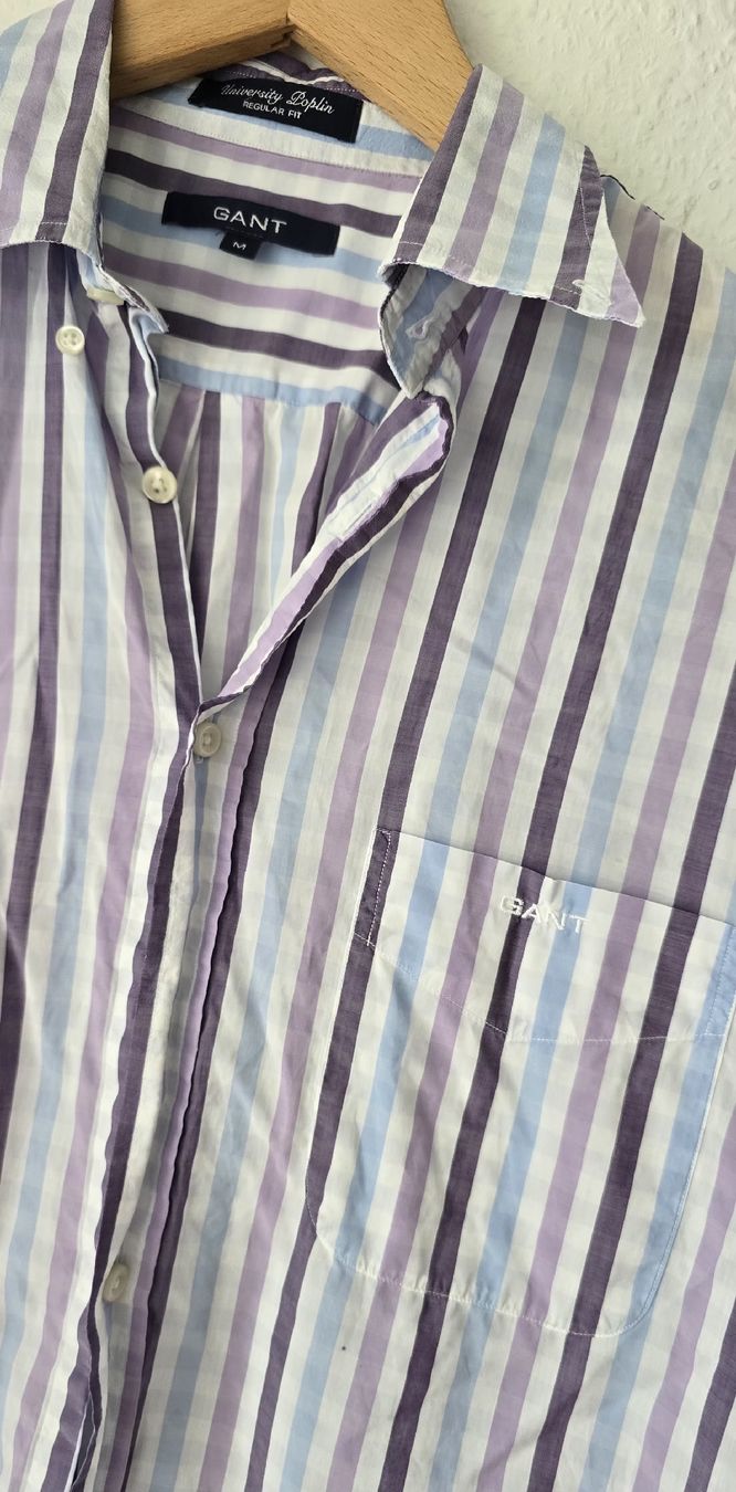 Gant Camicie: Chemise GANT rayée manches courtes, taille M – Usato da Genève venduto da MariaS2 2