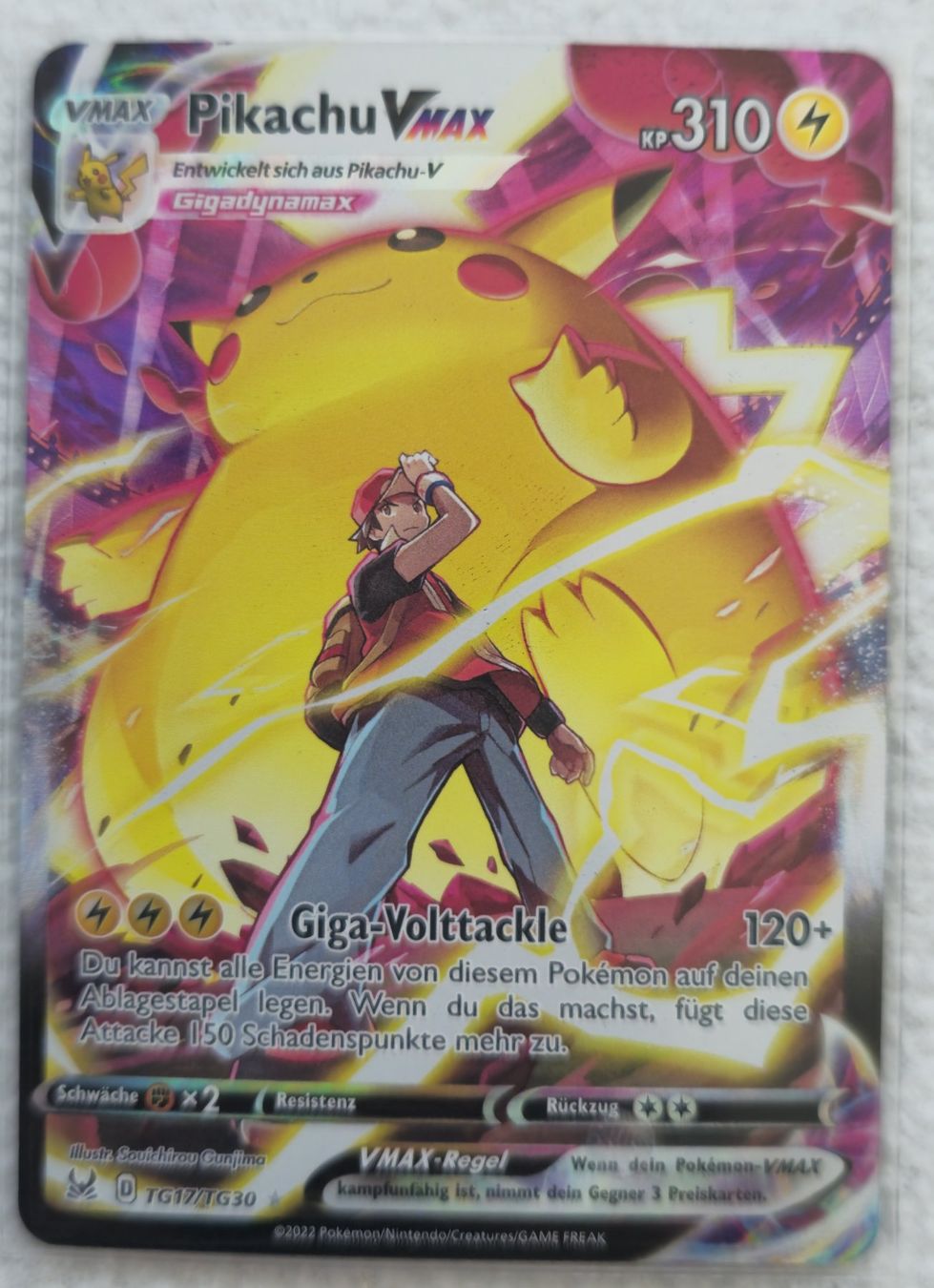 Pokémon Carte collezionabili: Pikachu Vmax - TG17/TG30 DE – Usato da Zürich venduto da Enver90