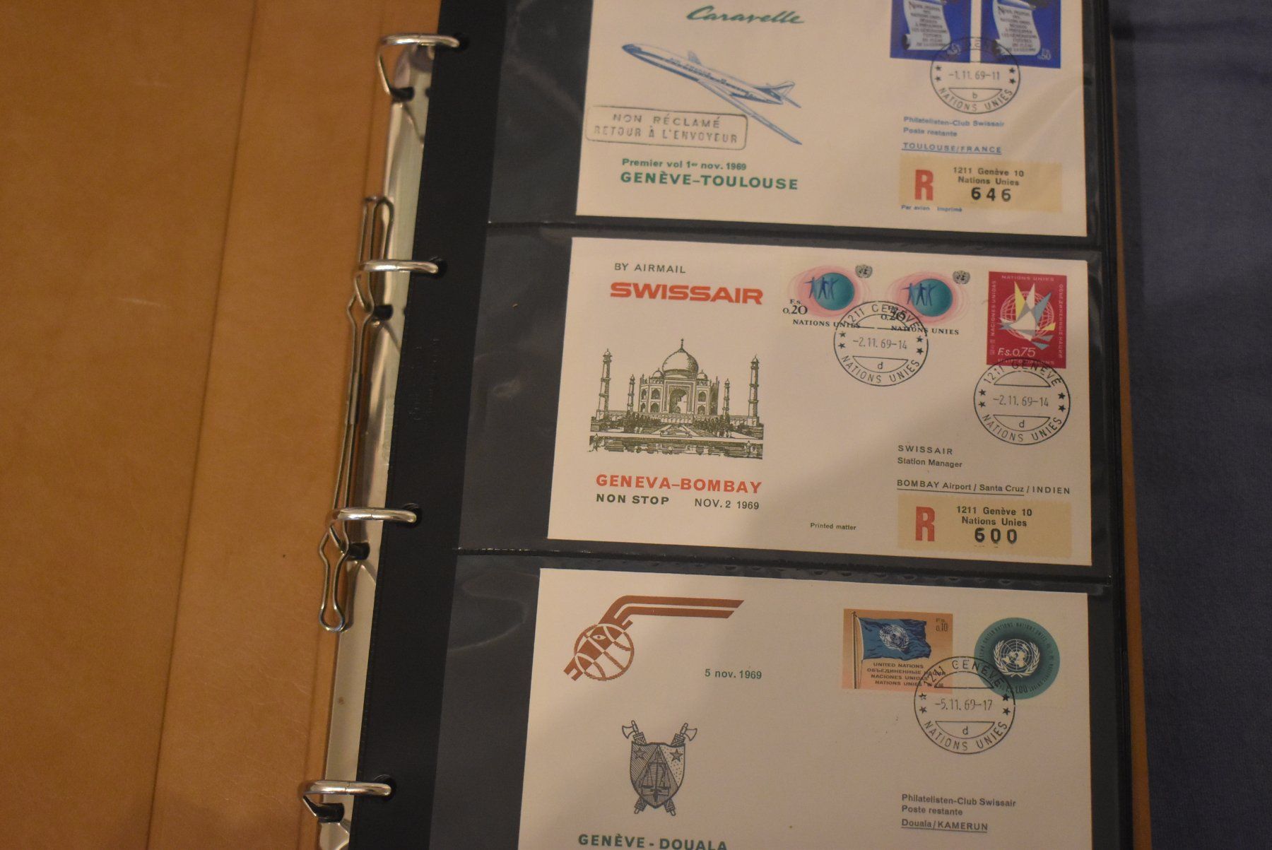Alle Briefmarken: Erstflüge – Gebraucht aus Männedorf von chr_7kc9 2