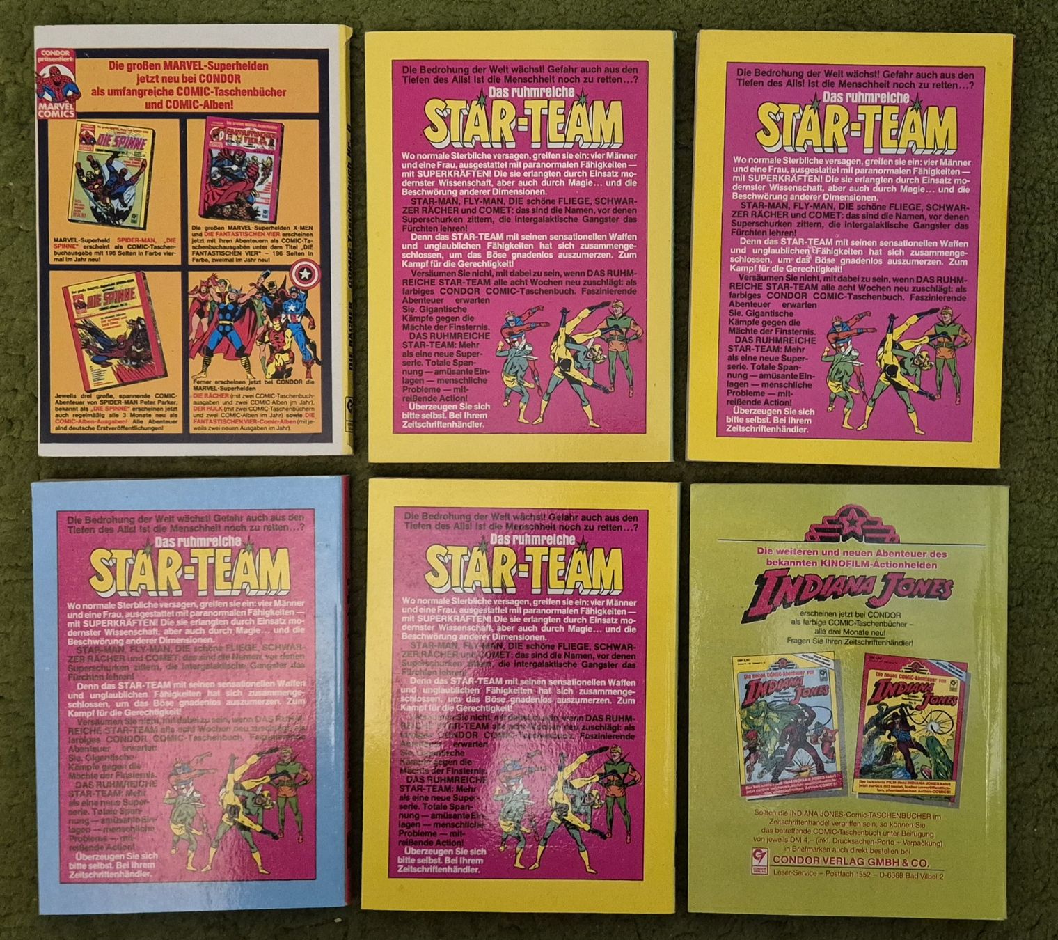 Comics: Die Rächer Taschenbuch / Nr. 6 - 10 und 14 – Gebraucht aus Chur von big_5zx8 1
