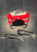 Ducati Racing Kopfverkleidung mit grossen Ansaugkanälen