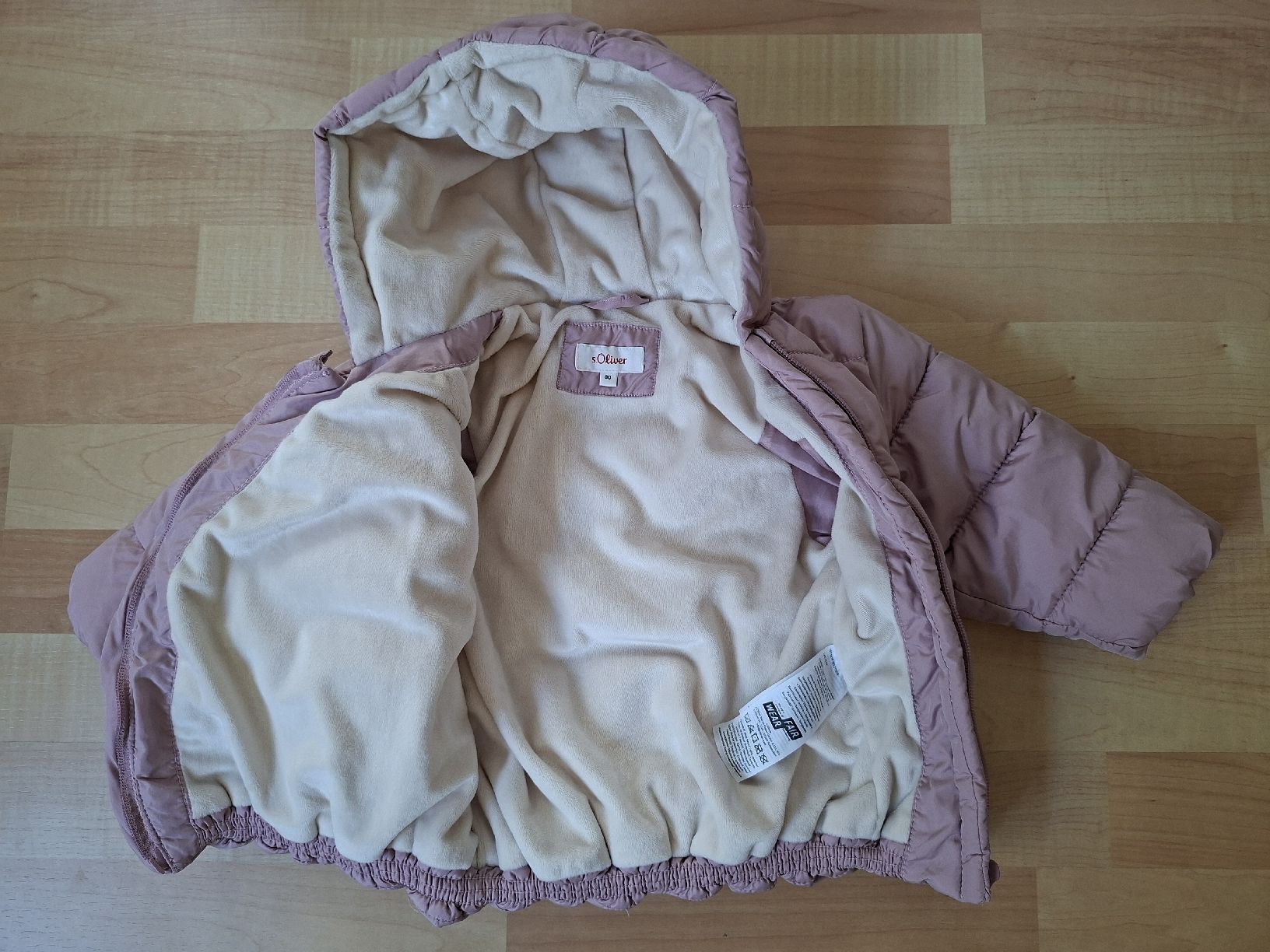S.Oliver Giacche & Cappotti: s.Oliver Herbst/Winterjacke Mädchen Gr. 80 – Usato da Niederlenz venduto da Sol7d 2