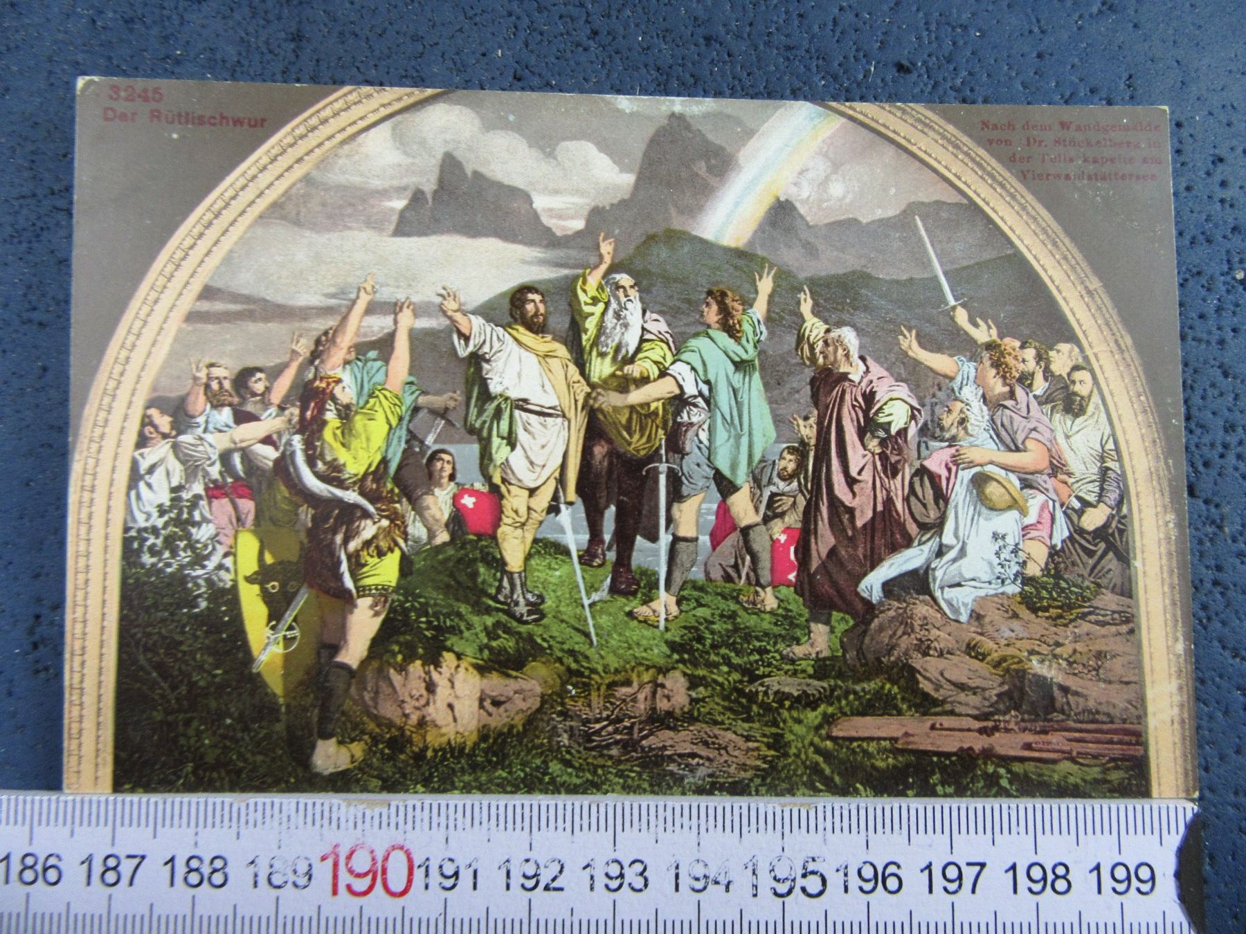 Cartoline postali: DER RÜTLISCHWUR URI AK – Usato da Ettingen venduto da Hausi4711
