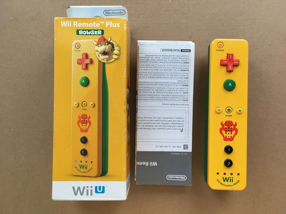 Wii Bowser Controller mit Motion Plus und OVP Kaufen auf Ricardo