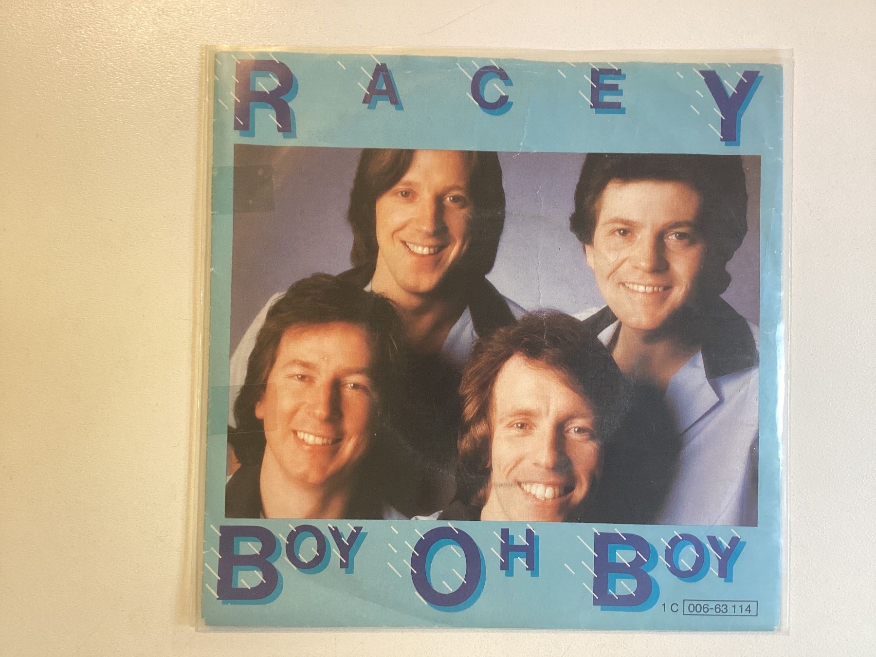 Dischi in vinile: Racey Single - Boy Oh Boy – Usato da Gutenswil venduto da Hamzian