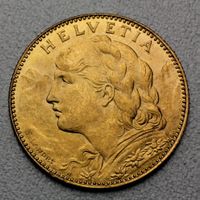10 Franken Goldvreneli 1913 B (Bern)