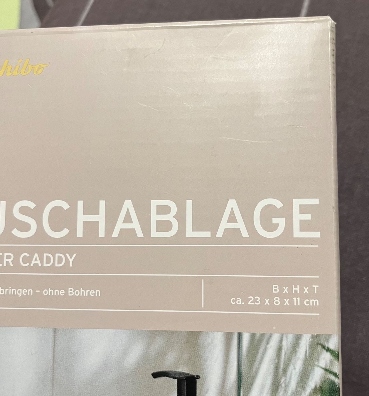 Docce: Duschablage neu, von Tchibo, Edelstahl, Kleben oder Bohren – Nuovo e nell'imballaggio originale da Winkel venduto da Tongabonga 3