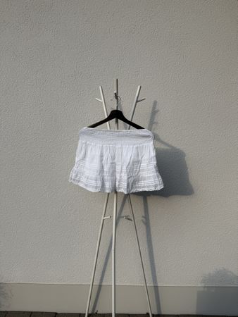 Weisser Sommerrock Grösse S
