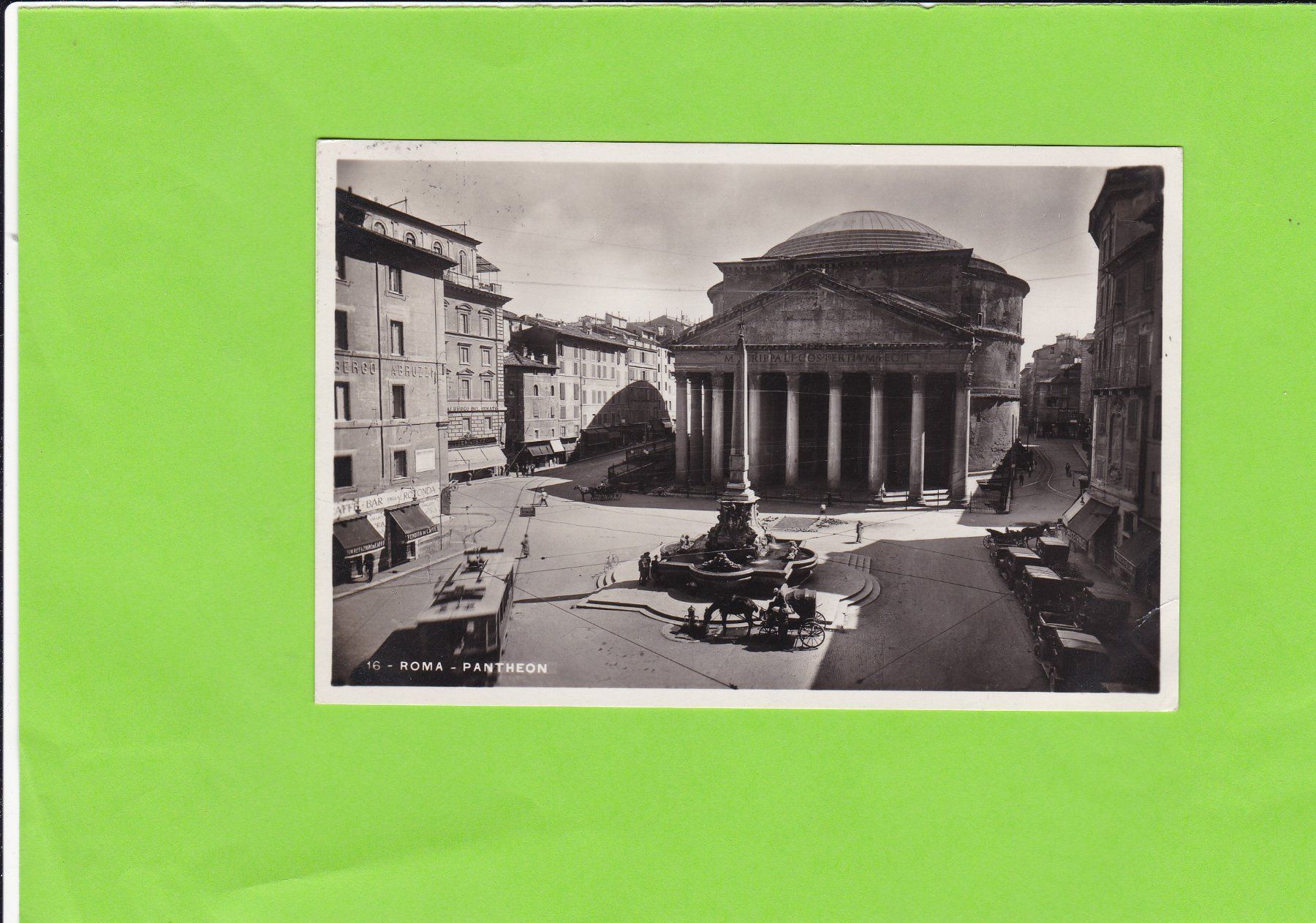 Cartoline postali: ROMA-Pantheon-Oldtimer – Usato da St. Peterzell venduto da neckertal