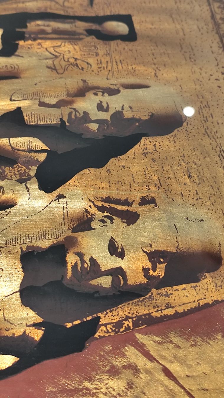 Foto & Immagini: Papyrus Bild Abu Simbel – Usato da Ruggell venduto da Martefilm 3