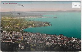 Rorschach - Generalansicht - Litho