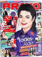 MICHAEL JACKSON  - BRAVO Heft 15.JULI 2009 + alle POSTER !!!