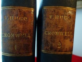 VICTOR HUGO 1836: Bücher   Dram I+II -   + alte A-Karte 1902
