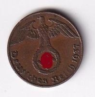 Deutsches Reich 1 Reichspfennig 1937 A ss