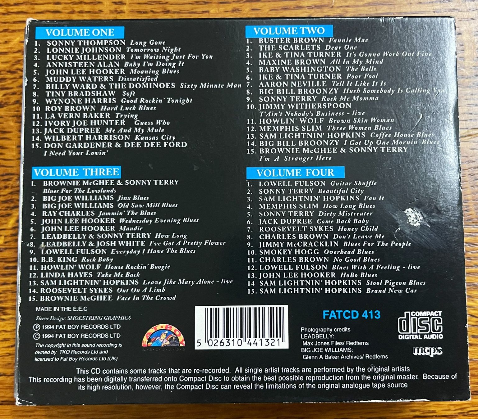 CD: Rhythm & Blues 4 CD Pack – Usato da Oftringen venduto da Vucki 2