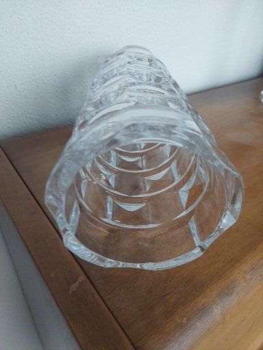 Vasi & Recipienti: Pressglas Vase 60er/70er Jahre – Usato da Hergiswil NW venduto da maiette-23.N 6