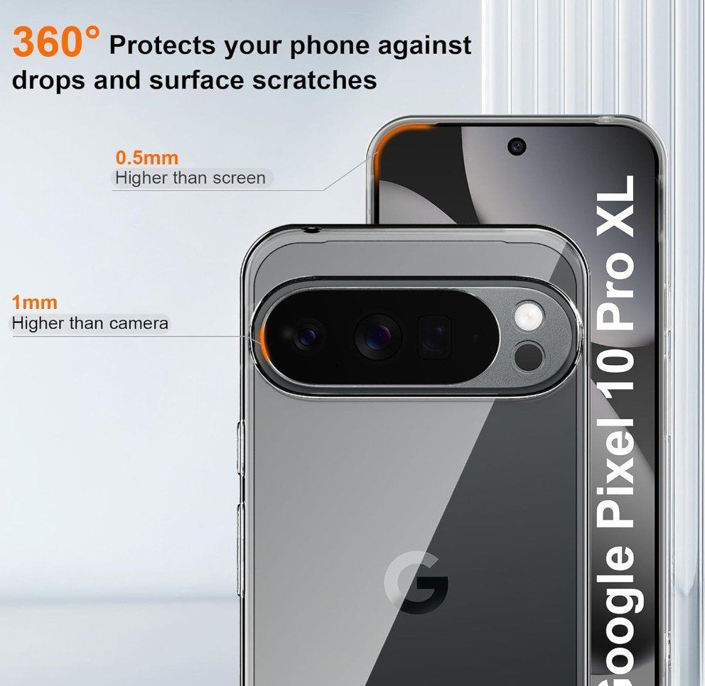 Google Covers & Schutzfolien: Google Pixel 10 Pro XL Hülle Case crystal clear TPU dünn – Neu und originalverpackt aus Rorschacherberg von elektrofreak 2