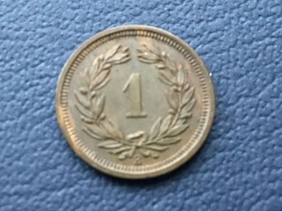 Tutti le monete: 1 Rappen 1928 VZ – Usato da St. Margrethen SG venduto da alfapeugeot10 1