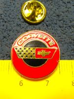 HEVROLET CORVETTE RACING LOGO AUTO PIN ENAMEL 2cm GOLDIG