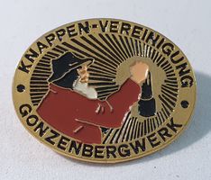 Z841 - Pin Knappen Vereinigung Gonzenbergwerk SARGANS