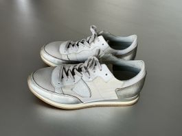 Philip Model Sneaker Trpx Weiss/Silber, Gr.39, guter Zustand