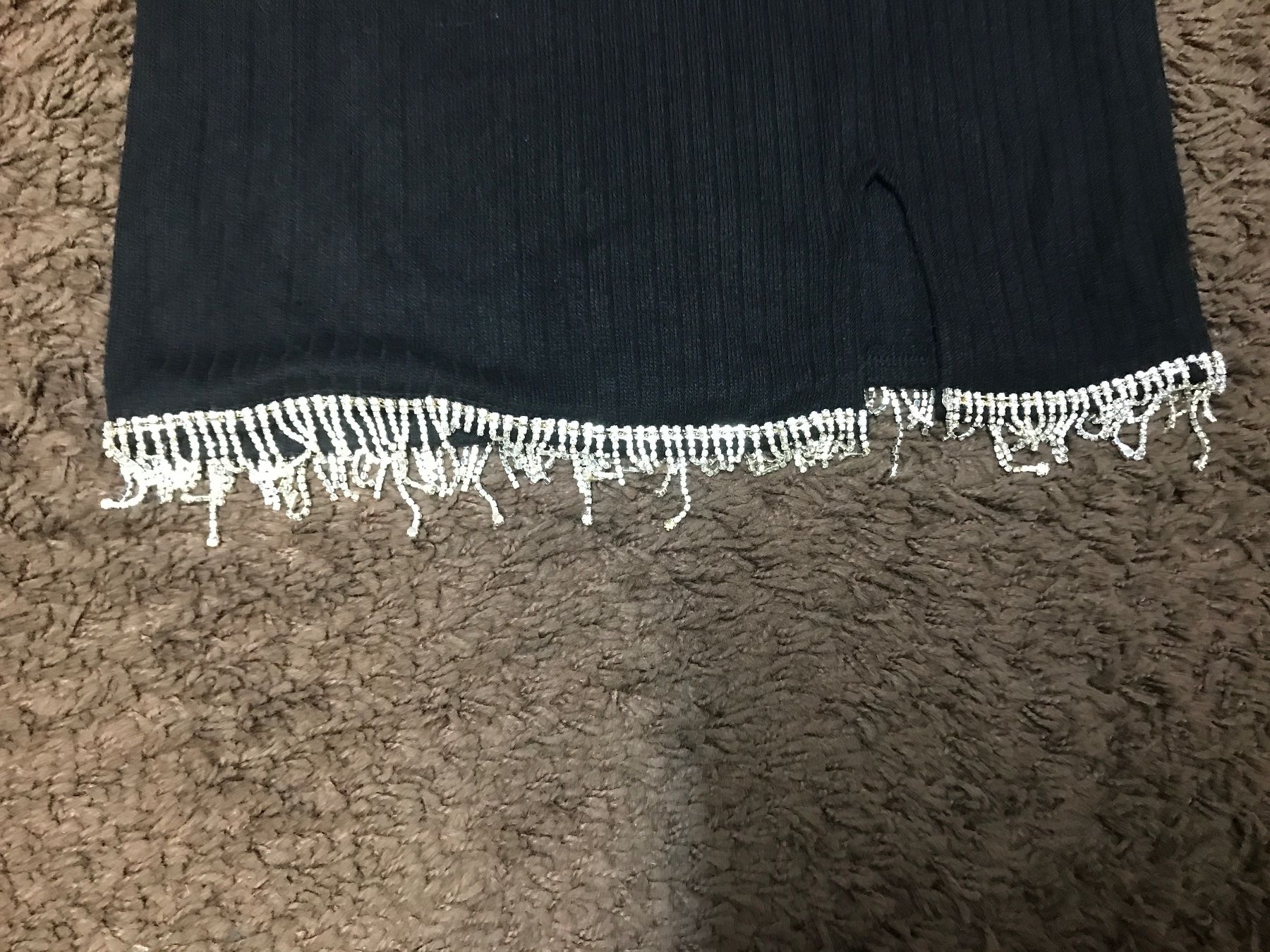 Zara Kleider: Zara Kleid mit Strass am Saum Gr S – Gebraucht aus St. Margrethen SG von kellenbh 1