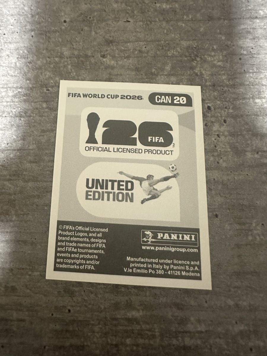Panini Carte collezionabili: CAN 20 , FIFA WORLD CUP 2026 PANINI  – Nuovo (secondo la descrizione) da Frauenfeld venduto da 1PegPeg1 1