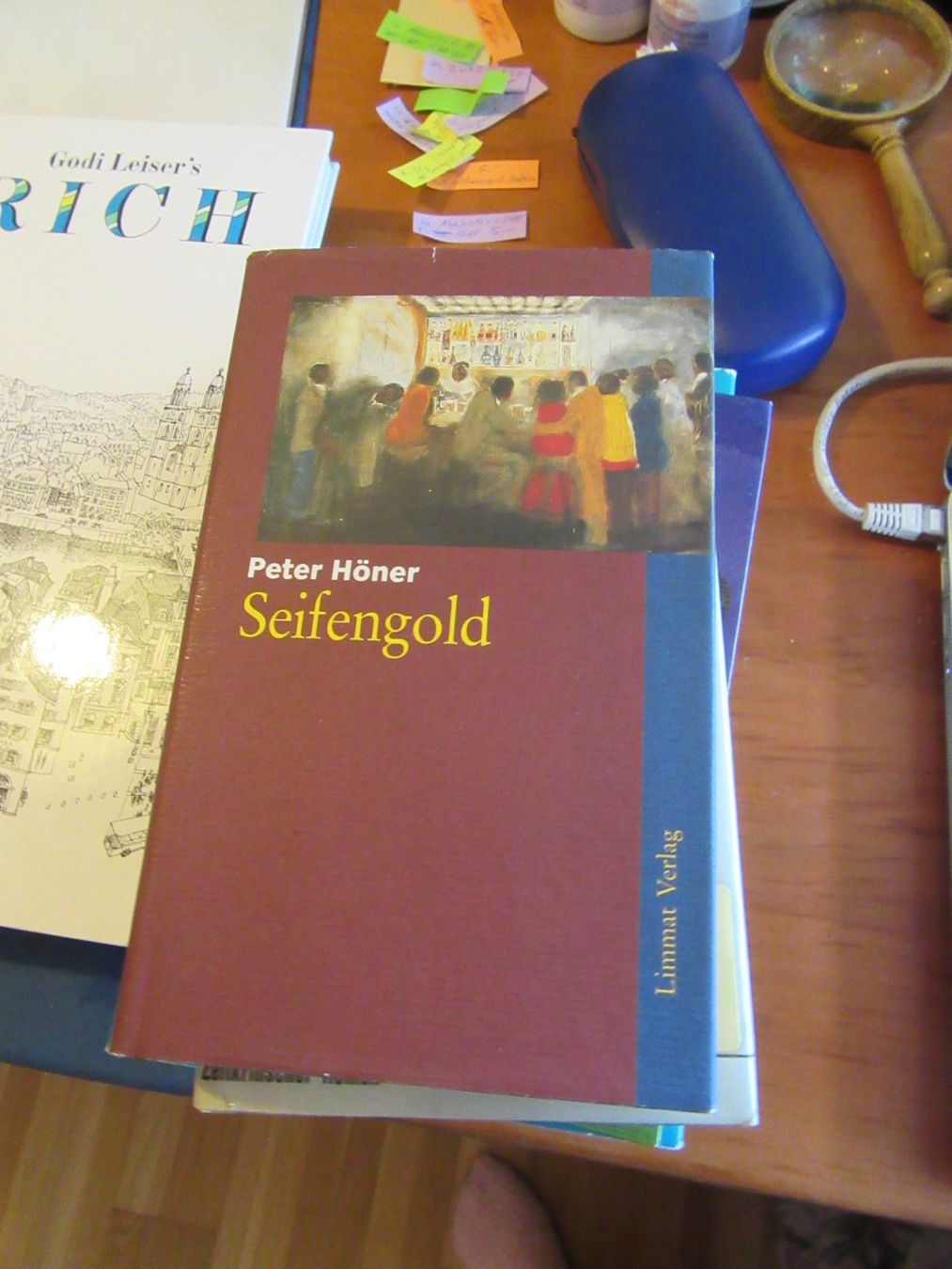 Libri: Seifengold, Roman von Peter Höner mit Widmung – Usato da Wattwil venduto da wampi