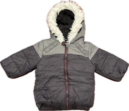 Gefütterte Steppjacke von Vertbaudet, Grösse 74cm