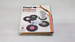Schallplatten Untersetzer Retro-Look