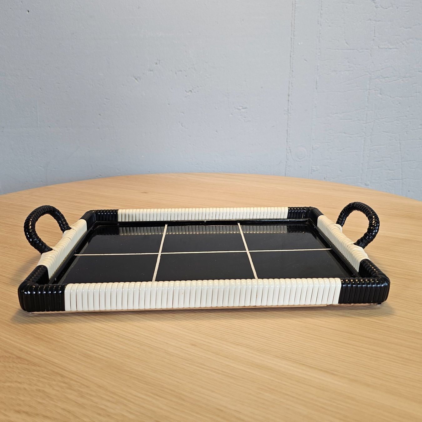 Piatti di portata: Vintage 1960 Serving Tray Service Tableau Serviertablett – Usato da Nottwil venduto da Wondewa-Shop