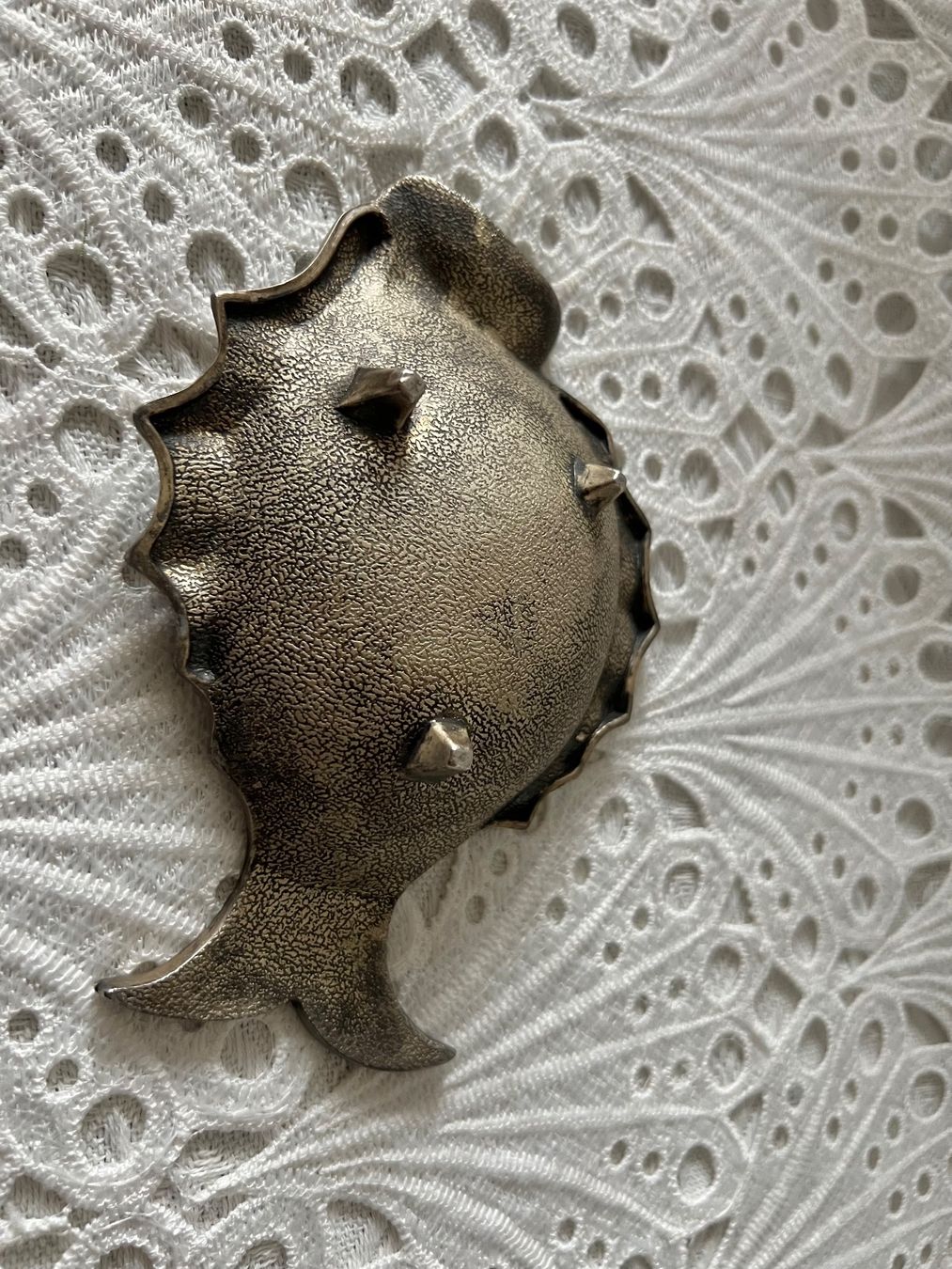 Portacenere: Dekorativer Aschenbecher aus Metall 17cm – Usato da Frenkendorf venduto da Only1 3