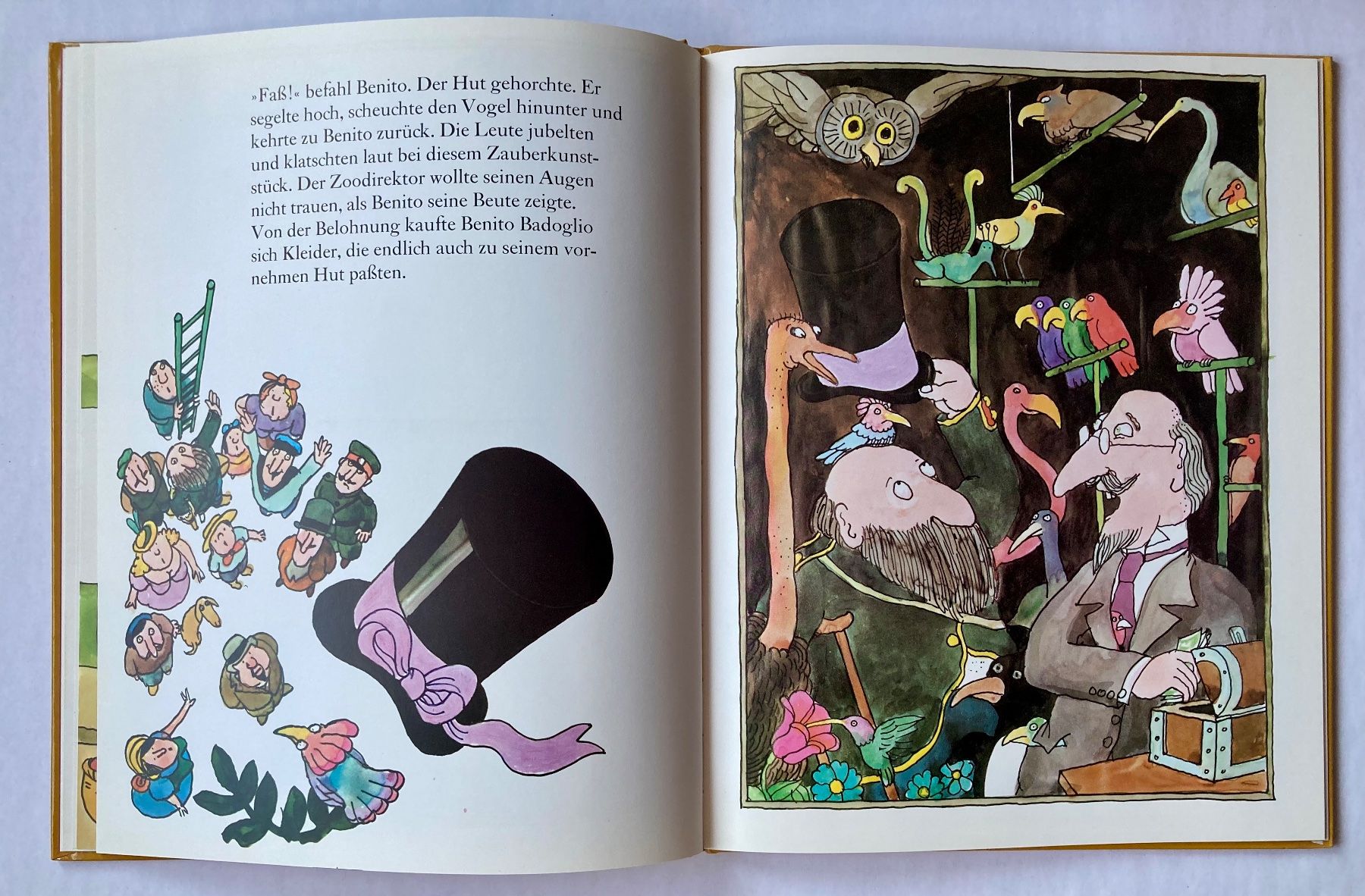 Bücher: Der Hut - Tomi Ungerer – Neu (gemäss Beschreibung) aus Bubendorf von Alpenheidi 6