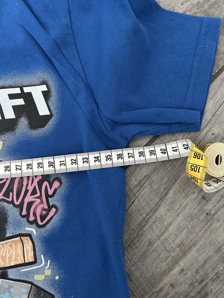 T-shirt: Minecraft T-Shirt blau – Usato da RICHTERSWIL venduto da razkua 2
