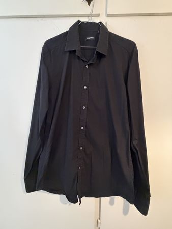 Camicia Antony Morato uomo nera taglia L 50 in buone condizi