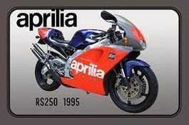 Blechschild-APRILIA RS 250 - 1995